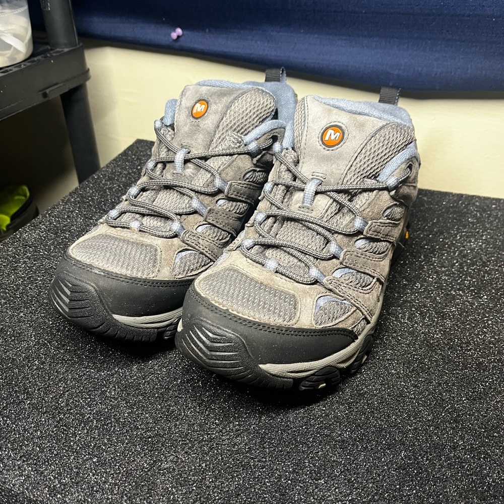 Merrell Gray Athletic Hiking Shoes